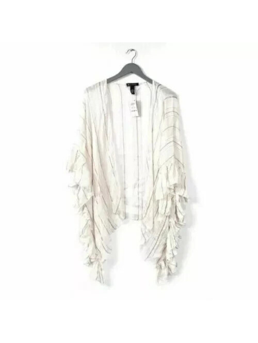 Lot of 10 INC International Concepts Striped Ruffle Cover-up Chambray  **READ**